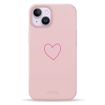 Чехол Pump Silicone Minimalistic Case with MagSafe for iPhone 14 Krivoe Heart #