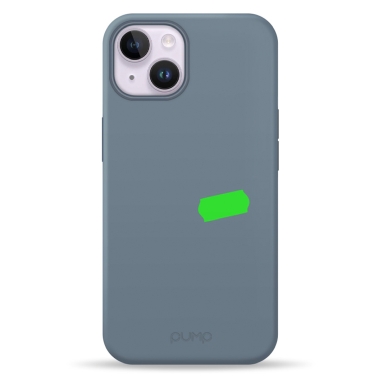 Чехол Pump Silicone Minimalistic Case with MagSafe for iPhone 14 Sticer