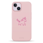 Чехол Pump Silicone Minimalistic Case with MagSafe for iPhone 14 Unicorn #