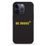 Чехол Pump Silicone Minimalistic Case with MagSafe for iPhone 14 Pro Be Brave #