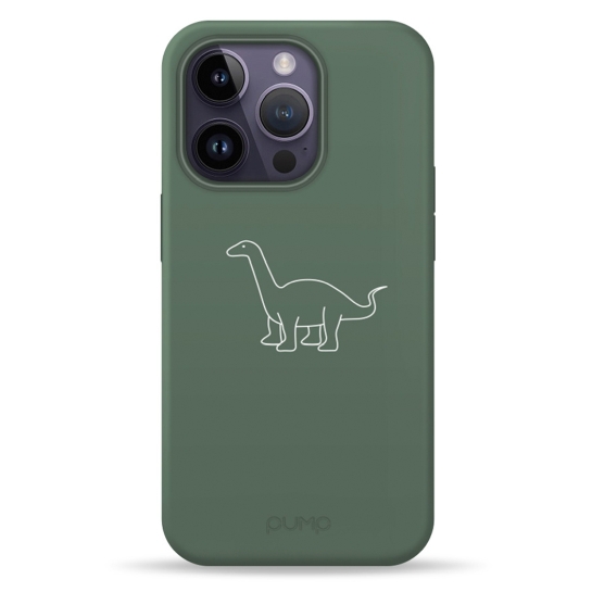 Чехол Pump Silicone Minimalistic Case with MagSafe for iPhone 14 Pro Dino # - цена, характеристики, отзывы, рассрочка, фото 1