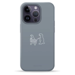Чохол Pump Silicone Minimalistic Case with MagSafe for iPhone 14 Pro Dino Market