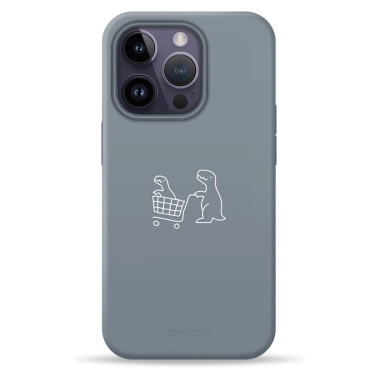 Чехол Pump Silicone Minimalistic Case with MagSafe for iPhone 14 Pro Dino Market - цена, характеристики, отзывы, рассрочка, фото 1