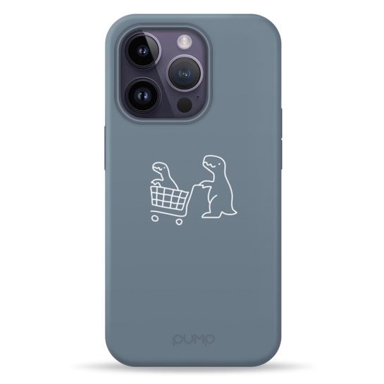 Чехол Pump Silicone Minimalistic Case with MagSafe for iPhone 14 Pro Dino Market # - цена, характеристики, отзывы, рассрочка, фото 1