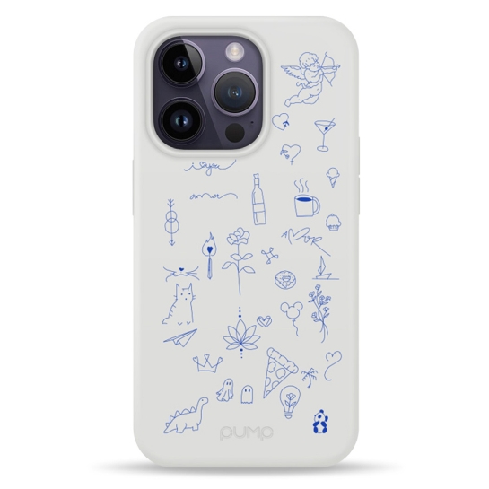 Чохол Pump Silicone Minimalistic Case with MagSafe for iPhone 14 Pro Ink # - ціна, характеристики, відгуки, розстрочка, фото 1