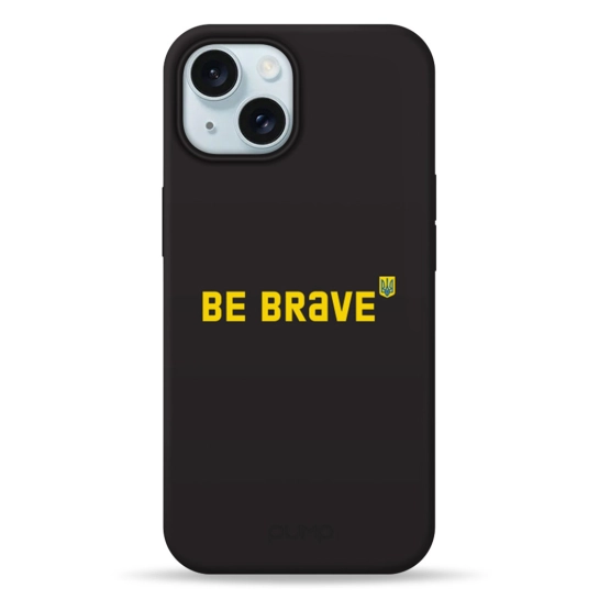 Чехол Pump Silicone Minimalistic Case with MagSafe for iPhone 14 Pro Max Be Brave #