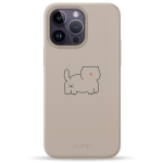 Чехол Pump Silicone Minimalistic Case with MagSafe for iPhone 14 Pro Max Cat Fass