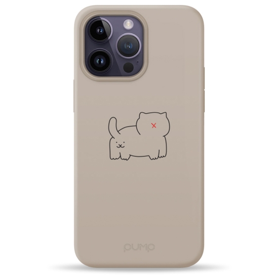 Чохол Pump Silicone Minimalistic Case with MagSafe for iPhone 14 Pro Max Cat Fass - ціна, характеристики, відгуки, розстрочка, фото 1