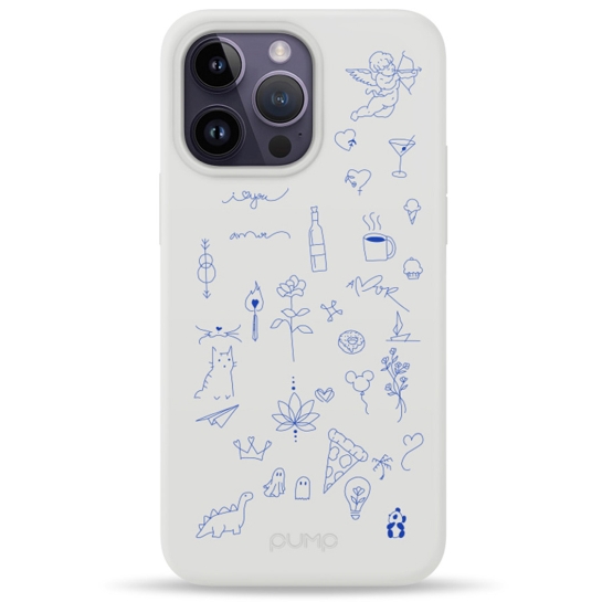 Чехол Pump Silicone Minimalistic Case with MagSafe for iPhone 14 Pro Max Ink # - цена, характеристики, отзывы, рассрочка, фото 1