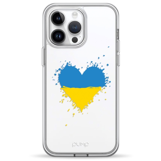 Чехол Pump UA Transparency Case for iPhone 14 Pro Max Sertse Light Blue - цена, характеристики, отзывы, рассрочка, фото 1