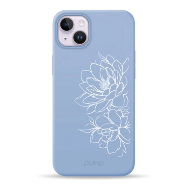 Чохол Pump Silicone Minimalistic Case with MagSafe for iPhone 14 Plus Floral # - цена, характеристики, отзывы, рассрочка, фото 1
