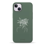 Чохол Pump Silicone Minimalistic Case with MagSafe for iPhone 14 Plus Flowerhat #