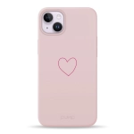 Чохол Pump Silicone Minimalistic Case with MagSafe for iPhone 14 Plus Kryve Heart #