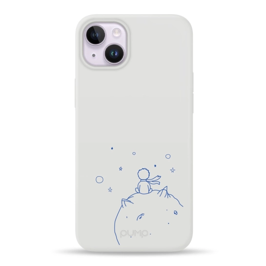 Чехол Pump Silicone Minimalistic Case with MagSafe for iPhone 14 Plus Little Prince #