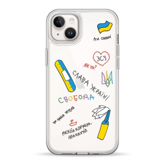 Чехол Pump UA Transparency Case for iPhone 14 Plus Maliunochki