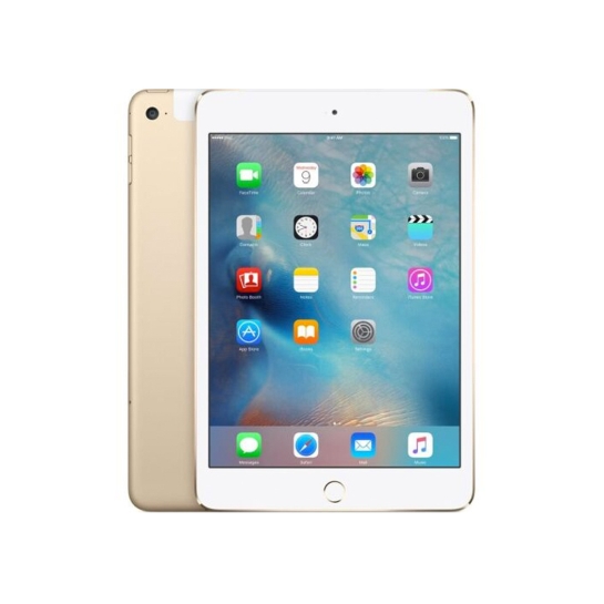 Б/У Планшет Apple iPad mini 4 Retina 64Gb Wi-Fi + 4G Gold (Идеальное) - цена, характеристики, отзывы, рассрочка, фото 1