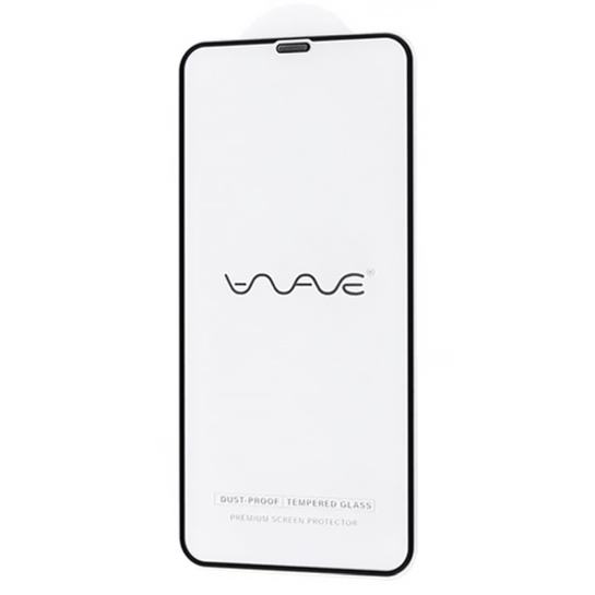 Стекло Wave Full 2.5D Dust Proof for iPhone XR Front Black - цена, характеристики, отзывы, рассрочка, фото 1