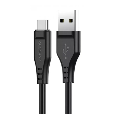 Кабель Acefast C3-04 Type-C 3.0A Cable (1.2m) Black - цена, характеристики, отзывы, рассрочка, фото 1