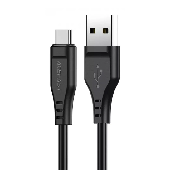Кабель Acefast C3-04 Type-C 3.0A Cable (1.2m) Black