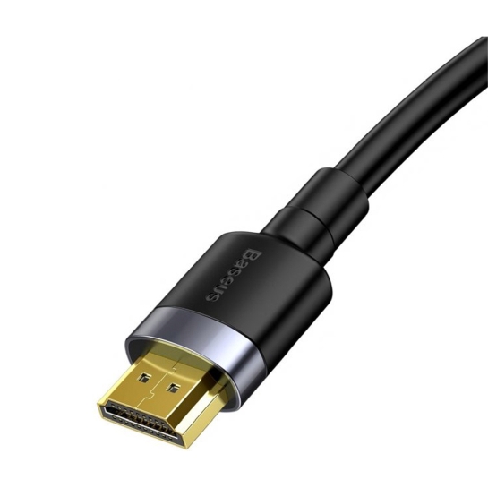 Кабель Baseus Cafule 4KHD Male to 4KHD Male HDMI Cable (3m) Black - ціна, характеристики, відгуки, розстрочка, фото 2