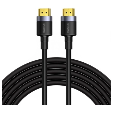 Кабель Baseus Cafule 4KHD Male to 4KHD Male HDMI Cable (5m) Black - цена, характеристики, отзывы, рассрочка, фото 1