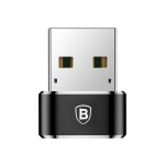 Переходник Baseus Type-C Female To USB-A Male Adapter Converter Black