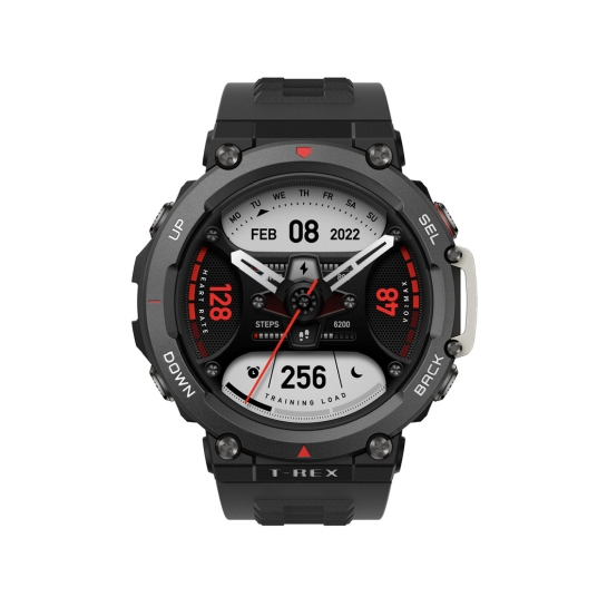 Смарт-годинник Amazfit T-Rex 2 Ember Black - ціна, характеристики, відгуки, розстрочка, фото 3