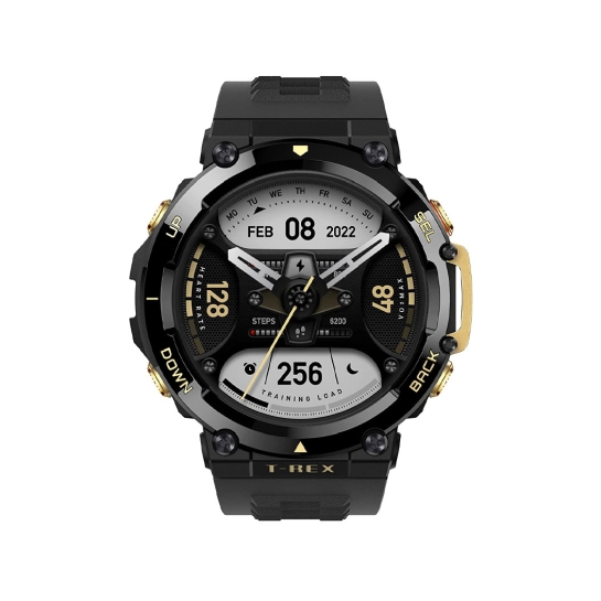 Смарт-годинник Amazfit T-Rex 2 Astro Black & Gold - ціна, характеристики, відгуки, розстрочка, фото 2