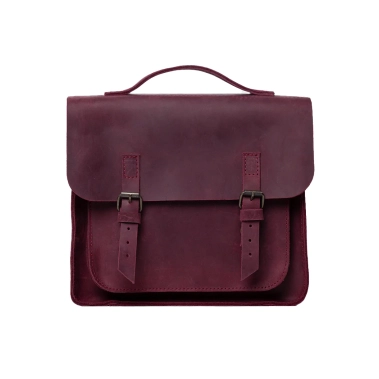 Кожаная сумка-трансформер INCARNE Story Бордо - цена, характеристики, отзывы, рассрочка, фото 1