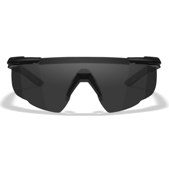 Баллистические очки Wiley X SABER ADV Grey/Transparent Lenses (без кейса) - цена, характеристики, отзывы, рассрочка, фото 1