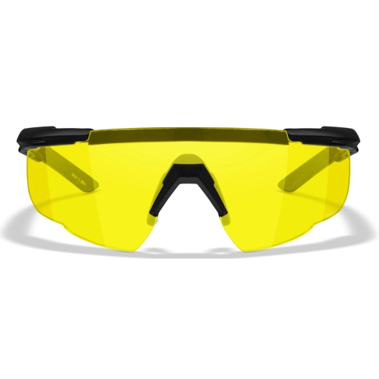 Балістичні окуляри Wiley X SABER ADV Yellow/Transparent Lenses (без кейсу)