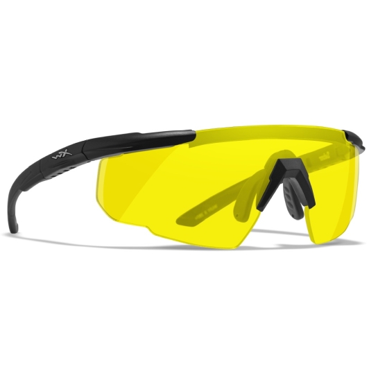 Балістичні окуляри Wiley X SABER ADV Yellow/Transparent Lenses (без кейсу) - ціна, характеристики, відгуки, розстрочка, фото 4