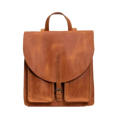 Шкіряний рюкзак INCARNE Circles S Коньяк - цена, характеристики, отзывы, рассрочка, фото 1