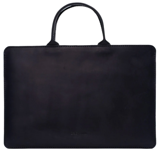 Кожаный чехол INCARNE Stem черный для MacBook Pro 16