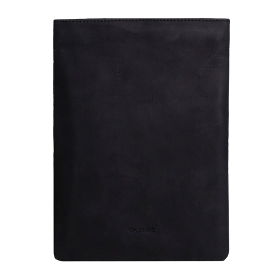 Кожаный чехол INCARNE Wall чёрный для MacBook Pro 15