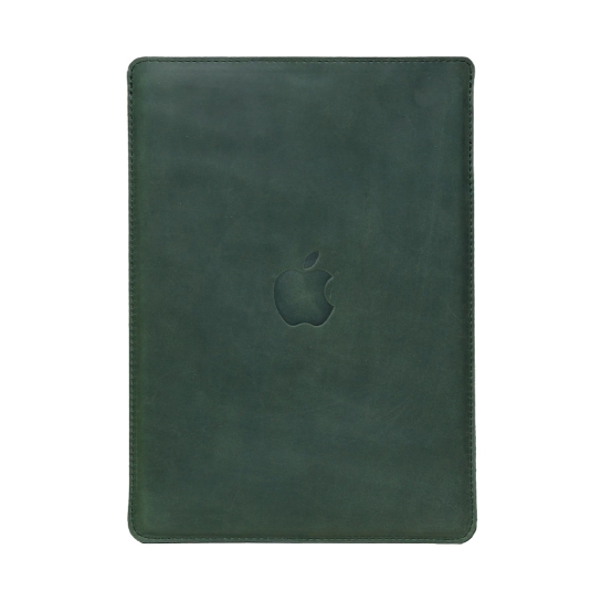 Кожаный чехол INCARNE Free Port Plus зеленый для MacBook Air 13