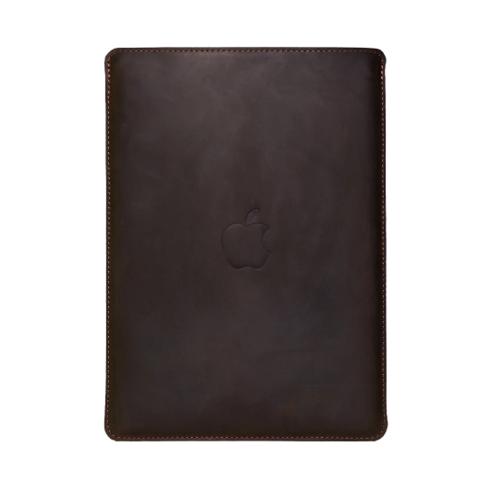 Кожаный чехол INCARNE Free Port Plus коричневый для MacBook Pro 13