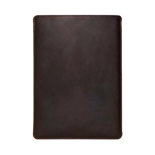 Кожаный чехол INCARNE Free Port Plus коричневый для MacBook Pro 13" (2016-2023)