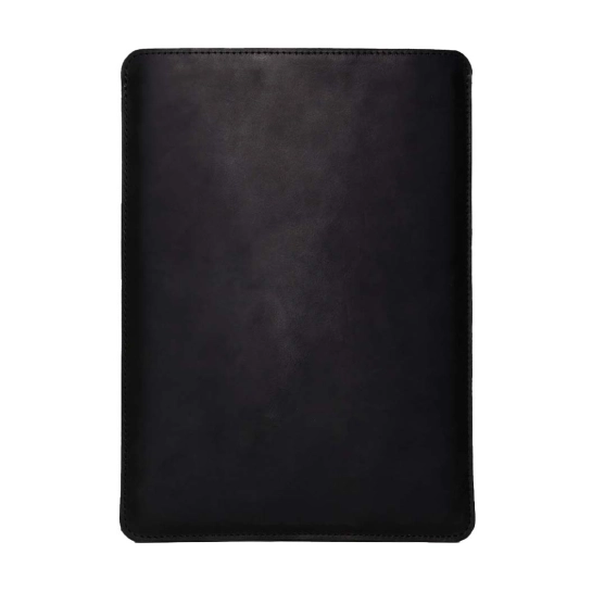 Кожаный чехол INCARNE Free Port Plus чёрный для MacBook Pro 14" (2021-2023)