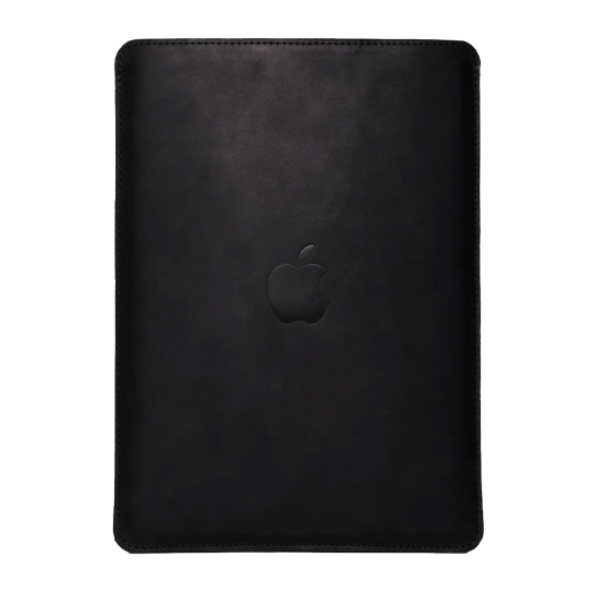 Кожаный чехол INCARNE Free Port Plus чёрный для MacBook Pro 15