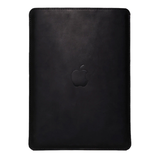 Кожаный чехол INCARNE Free Port Plus чёрный для MacBook Pro 16