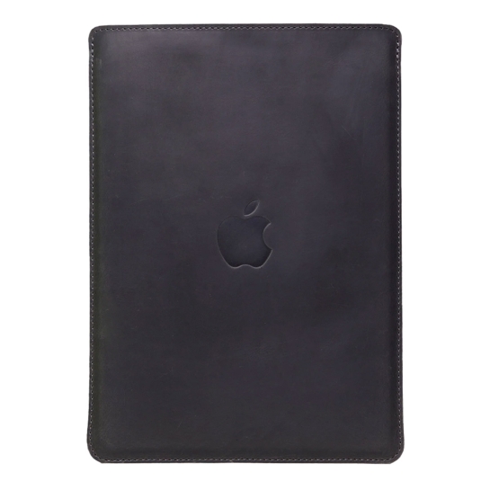 Кожаный чехол INCARNE Free Port Plus серый для MacBook Pro 16