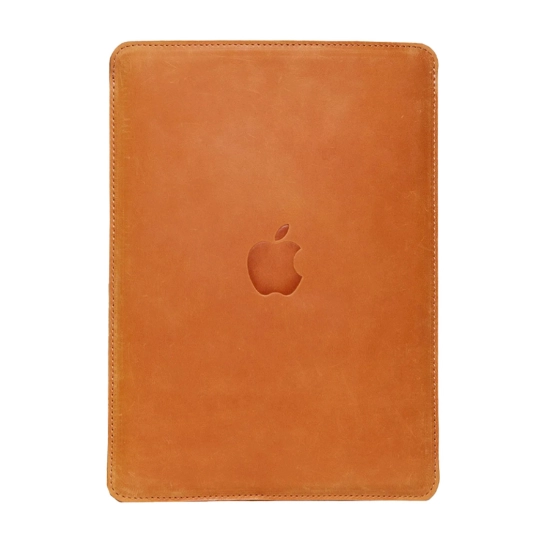 Кожаный чехол INCARNE Free Port Plus для iPad Pro 12.9" 2021 Коньяк