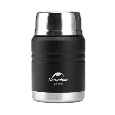Термос Naturehike Stew Beaker NH20SJ041 0.5L Black - цена, характеристики, отзывы, рассрочка, фото 1