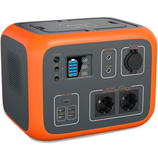 Зарядная станция Bluetti PowerOak AC50S Orange (500 Вт-ч) - цена, характеристики, отзывы, рассрочка, фото 2