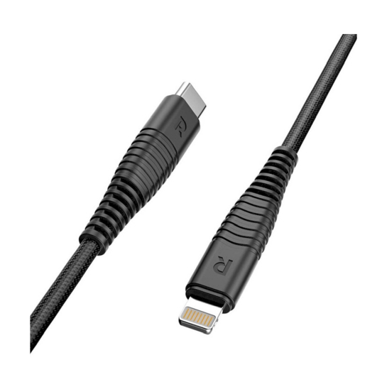 Кабель RAVPower Type-C to Lightning Cable (1m) Black - ціна, характеристики, відгуки, розстрочка, фото 2