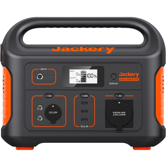 Зарядная станция Jackery Explorer 500 Powerstation (518 Вт/ч)