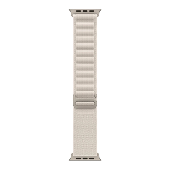 Ремінець Apple Alpine Loop Band for Apple Watch 49mm Starlight - Small - ціна, характеристики, відгуки, розстрочка, фото 1