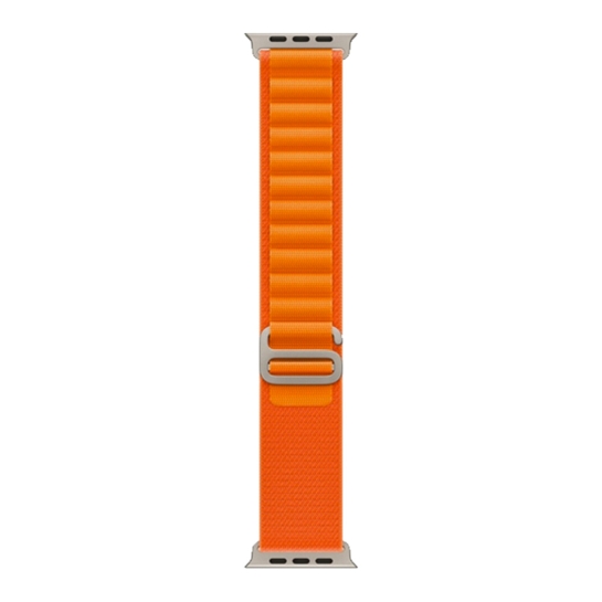 Ремінець Apple Alpine Loop Band for Apple Watch 49mm Orange - Small - ціна, характеристики, відгуки, розстрочка, фото 1