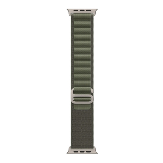 Ремешок Apple Alpine Loop Band for Apple Watch 49mm Green - Medium - цена, характеристики, отзывы, рассрочка, фото 1